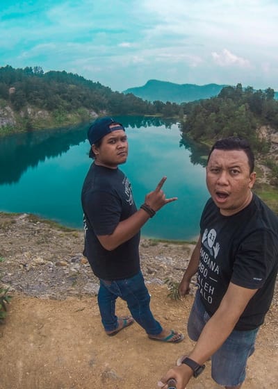 Ada Danau Biru yang Jadi Pesona Tempat Wisata di Sawahlunto