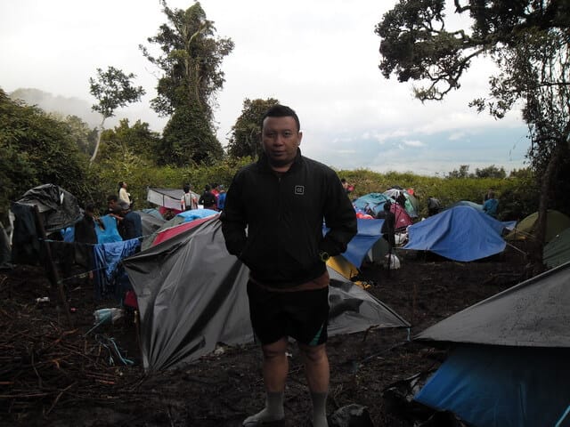 bermalam di shelter 1 gunung kerinci