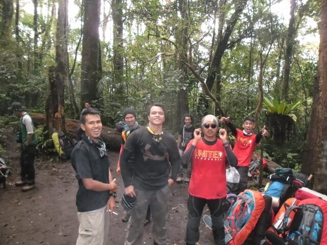 bersantai di gunung kerinci